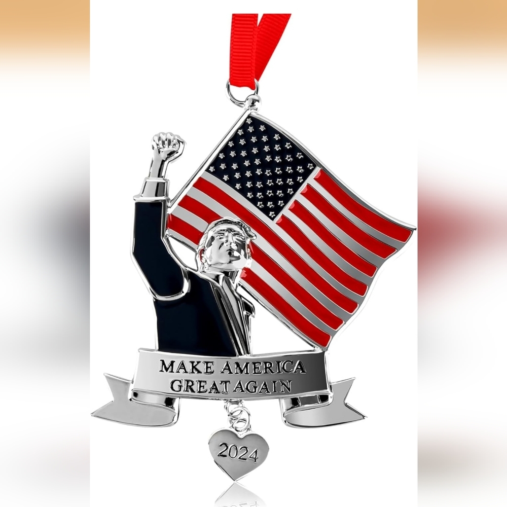Trump Fist Pump 2024 Ornament‎